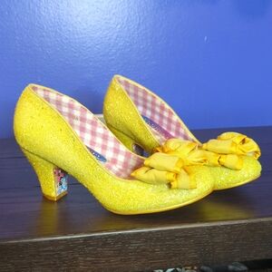 Irregular Choice Yellow Ban Joes